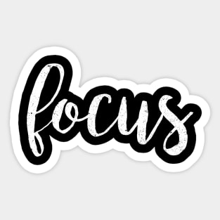 Focus Gym Motivation - Gym Fitness Workout Sticker
